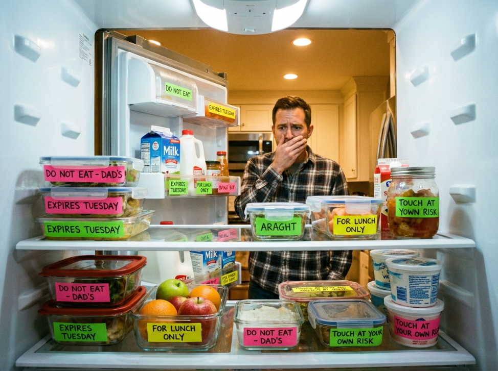 My Roommate Kept Eating My Food — So I Started Labeling Everything